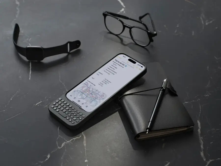 Clicks - Keyboard for Apple iPhone 14 Pro - London Sky