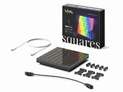 Twinkly Squares Master Panel, RGB LED Panel, Including 1 Main Panel and USB-C Power Supply, Compatible with HomeKit, Alexa and Google Home, Gaming Lights and Streaming, 16M+ Colors