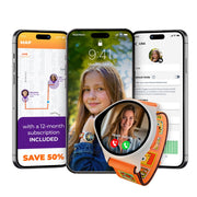 Kids Smart Watch with GPS Tracker, SOS, & Parental Controls Smartwatch, Kid Phone Call and Text, Boys & Girls, 4G Smart Watch for Kids Requires Data Plan-First Month Free