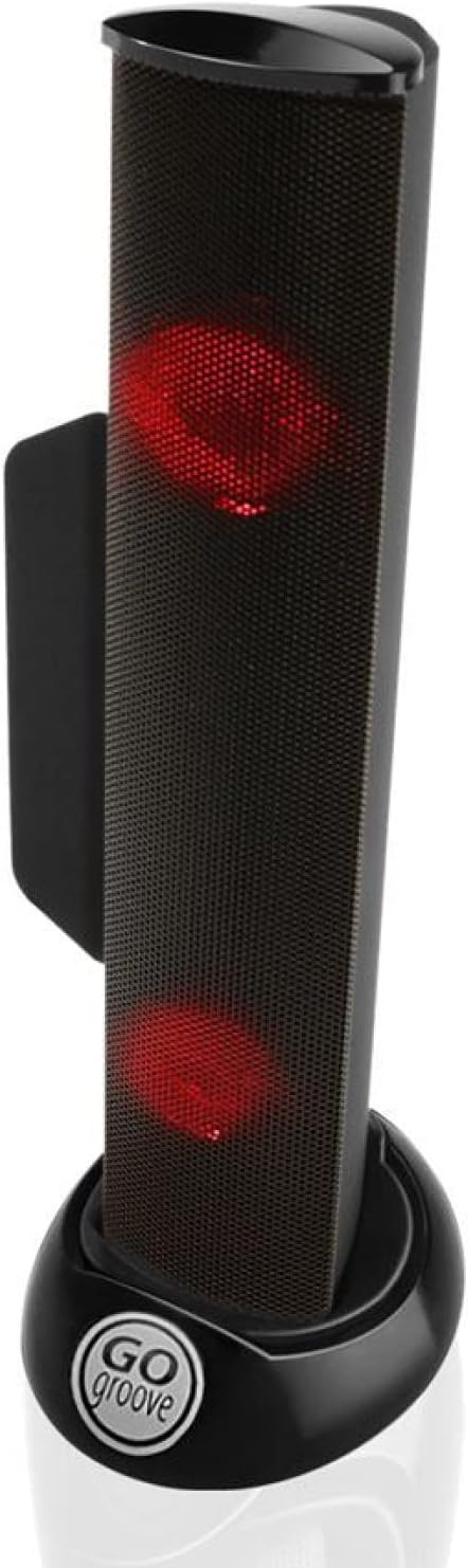 LED Speaker Clip-ON Sound BAR (RED)