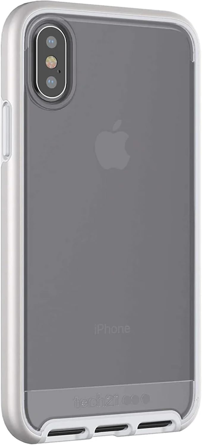 tech21 Evo Elite Phone Case for Apple iPhone X and XS - Silver