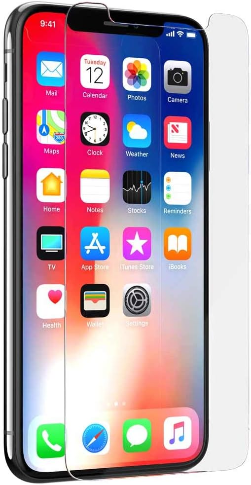 tech21 - Phone Case Compatible for Apple iPhone X/XS Screen Protector - Evo Glass