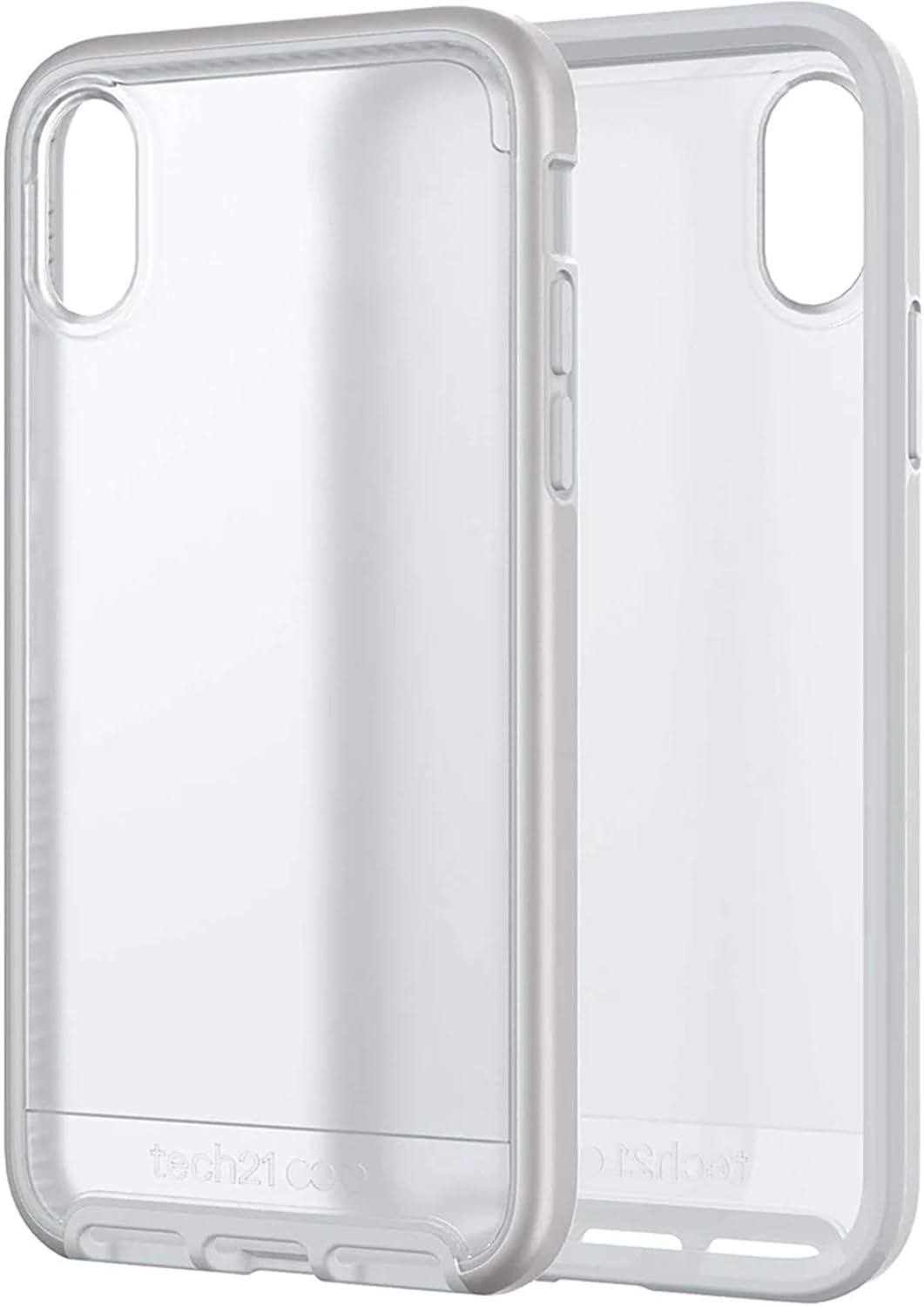 tech21 Evo Elite Phone Case for Apple iPhone X and XS - Silver