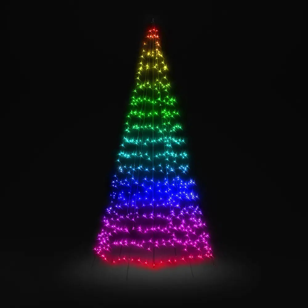 Twinkly - Smart Light Tree 10ft 450 RGB+W LED - Multi