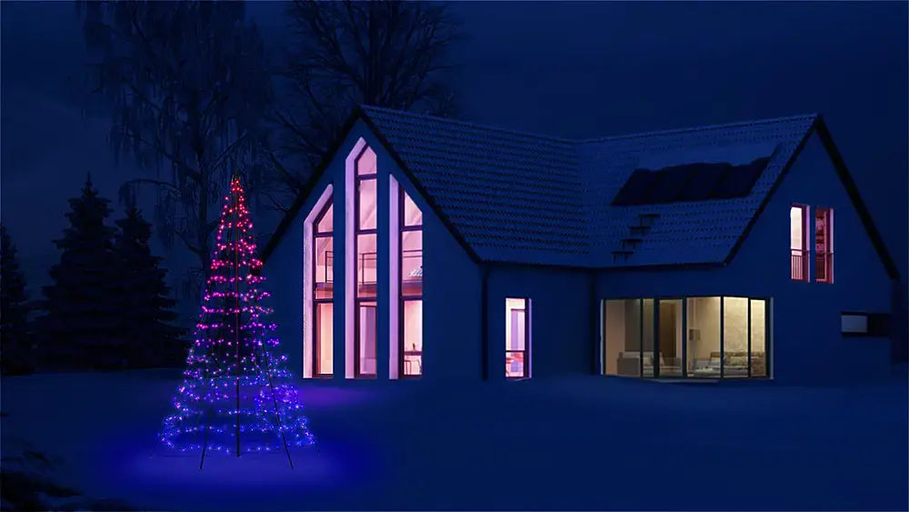 Twinkly - Smart Light Tree 10ft 450 RGB+W LED - Multi