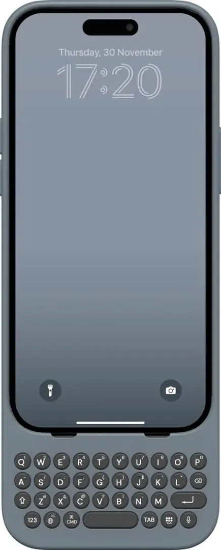 Clicks - Keyboard for Apple iPhone 15 Pro - London Sky