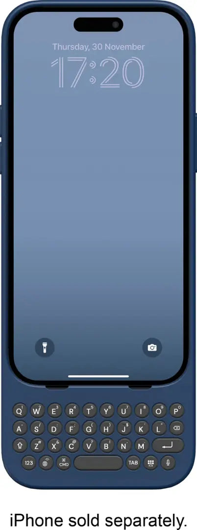 Clicks - Keyboard for Apple iPhone 15 Plus - Royal Ink