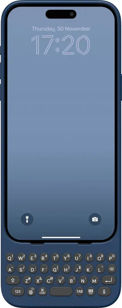 Clicks - Keyboard for Apple iPhone 15 Pro Max - Royal Ink
