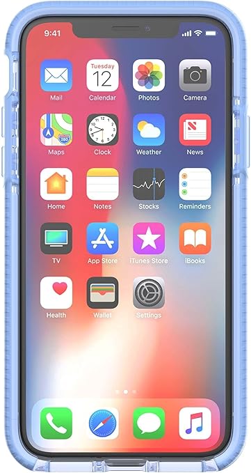 tech21 Evo Mesh Phone Case for Apple iPhone X and Xs - Lilac Blue