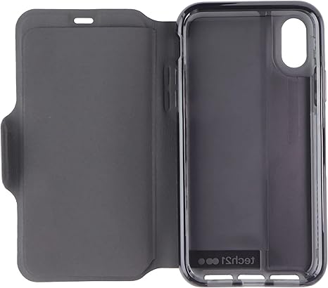 tech21 Evo Wallet Phone Case Cover for Apple iPhone Xs Max - Black