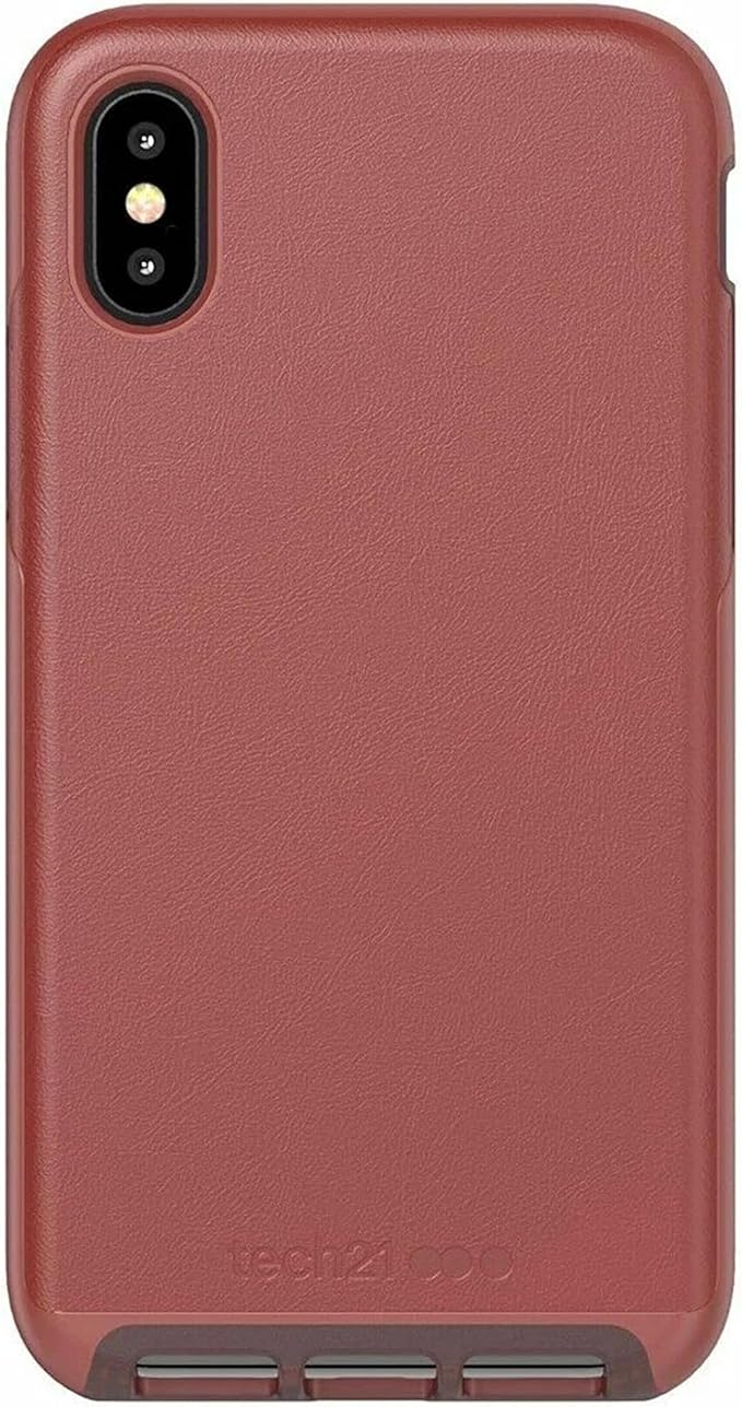 tech21 Evo Luxe forApple iPhone Xs Max - Chesnut Leather