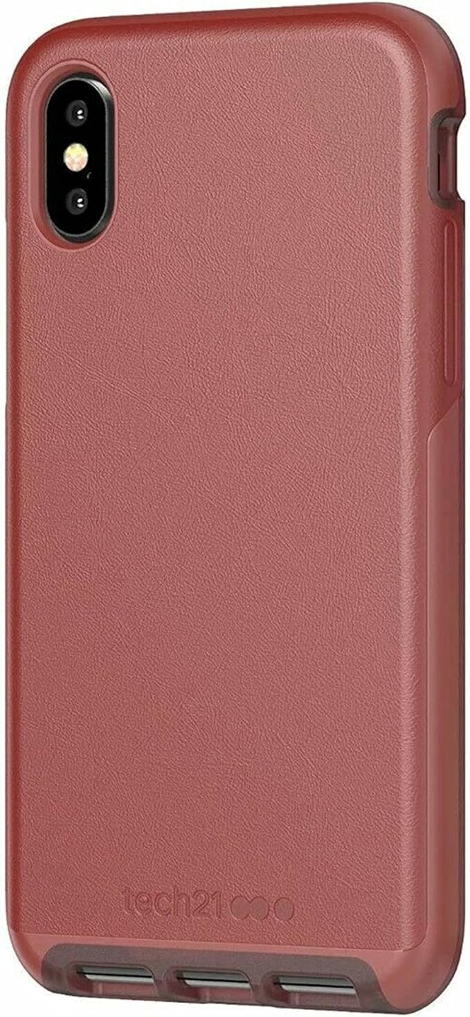 tech21 Evo Luxe forApple iPhone Xs Max - Chesnut Leather
