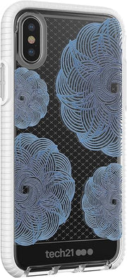 tech21 Evo Check Evoke Case for iPhone X ClearBlue