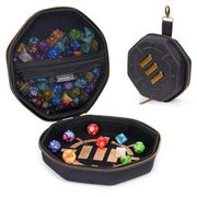 Accessory Power Tabletop Gaming Dice Case and Dice Rolling Tray - Dice Tray and Storage Container for up to 150 RPG Dice