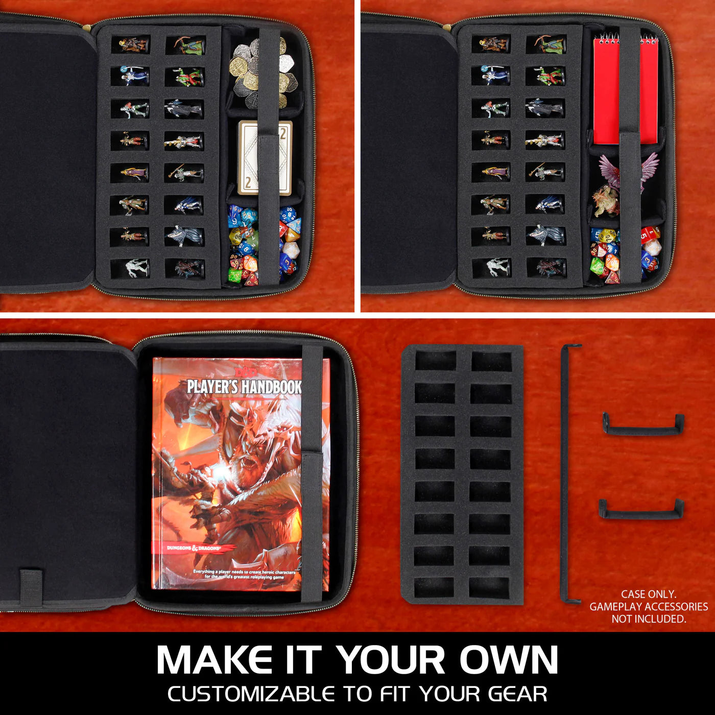 ENHANCE Tabletop RPG Organizer Case