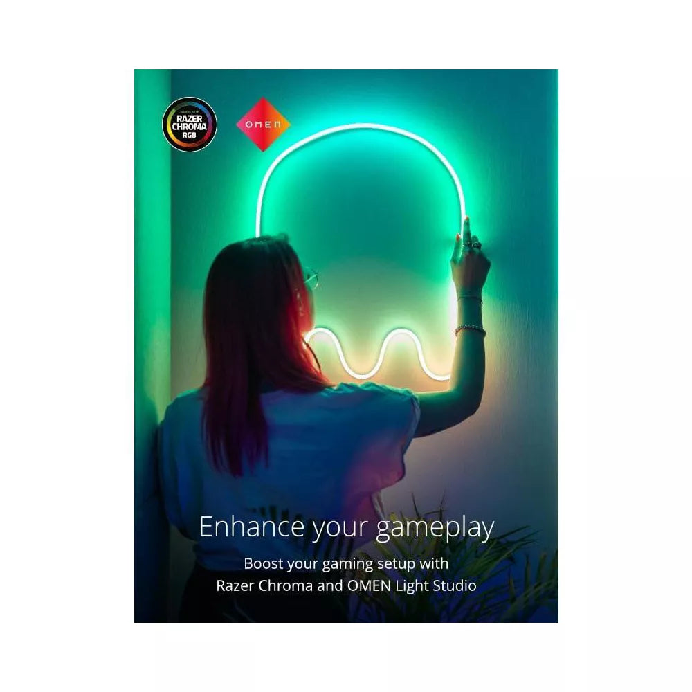 Twinkly Flex 7ft, LED Tube Multi Color, RGB LED Strip Flexible, Compatible with Alexa & Google, 16 M+ Colors, USB C Power, App Mapping, White Wire
