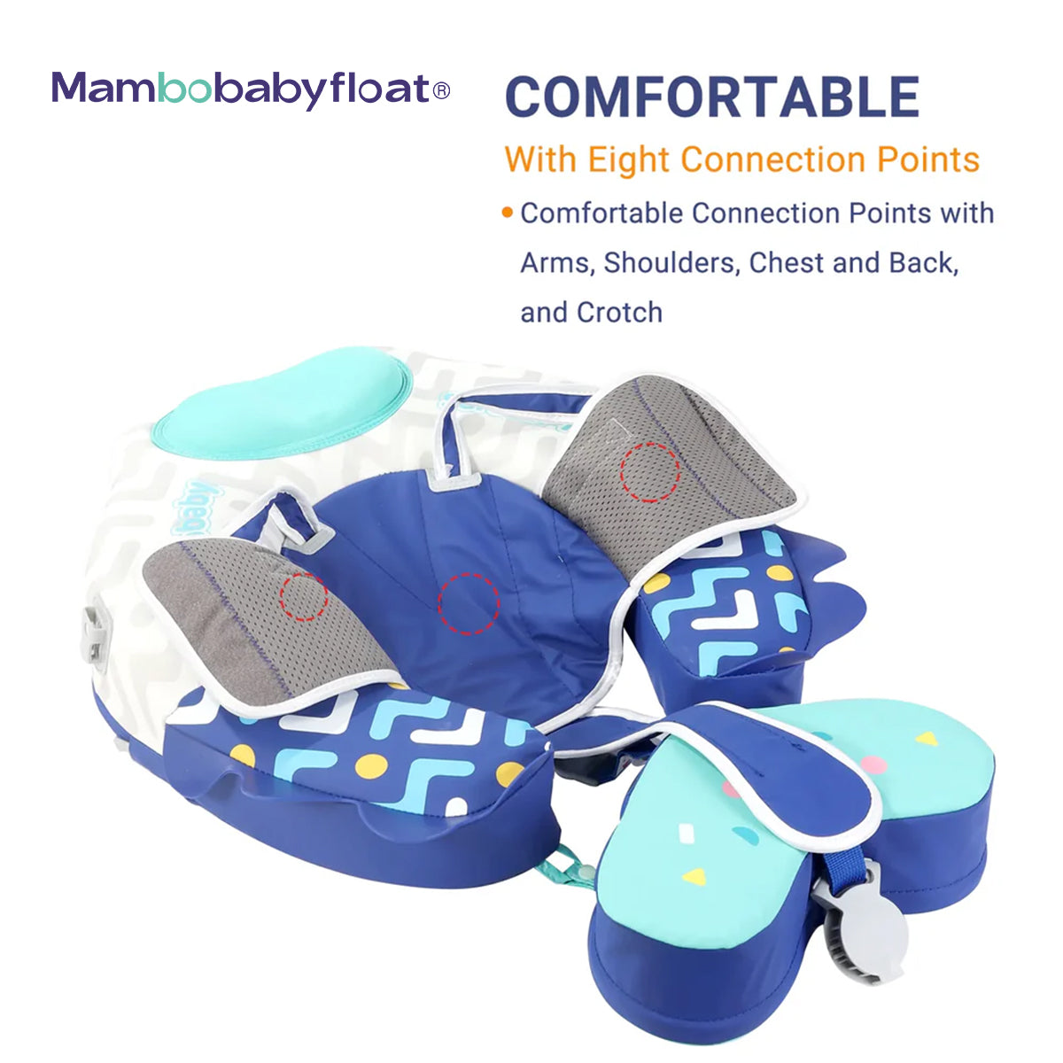 Mambobaby Float - Innovative Explorer - Colorfish Blue