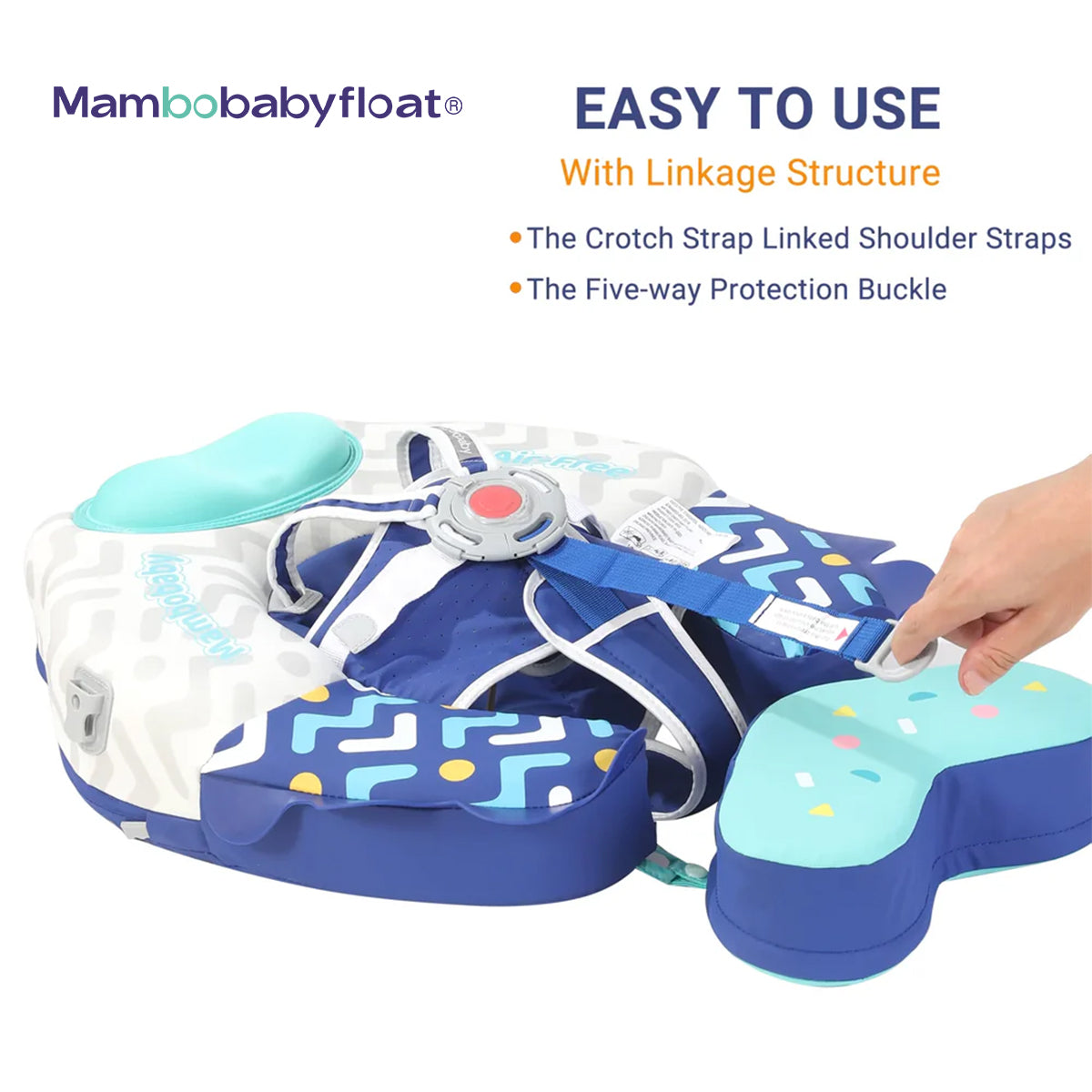 Mambobaby Float - Innovative Explorer - Colorfish Blue