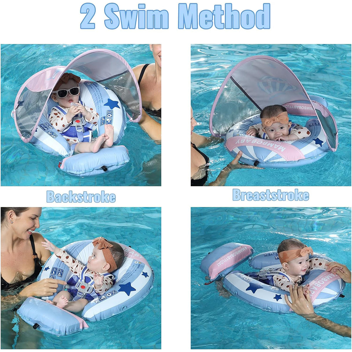 Mambobaby Float - Light Traveler - Hot Air Balloon Blue
