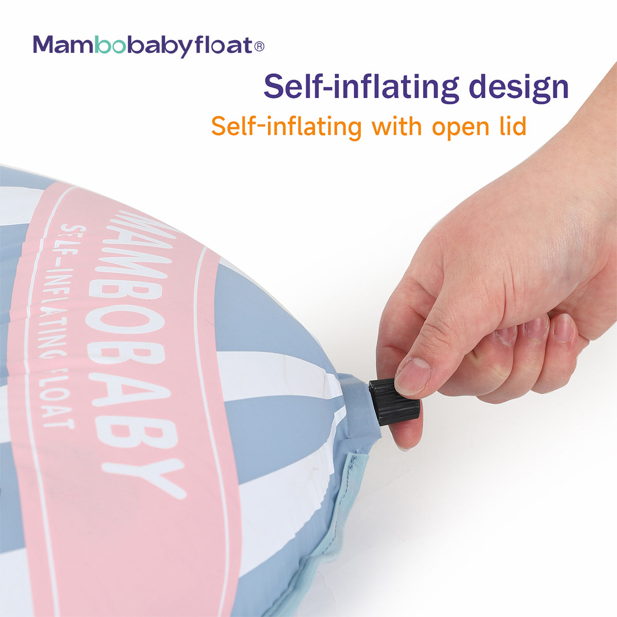 Mambobaby Float - Light Traveler - Hot Air Balloon Blue