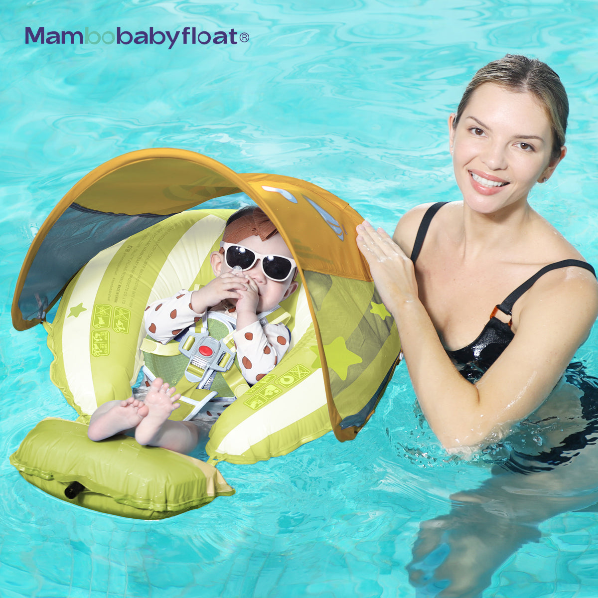 Mambobaby Float - Light Traveler - Hot Air Balloon Green