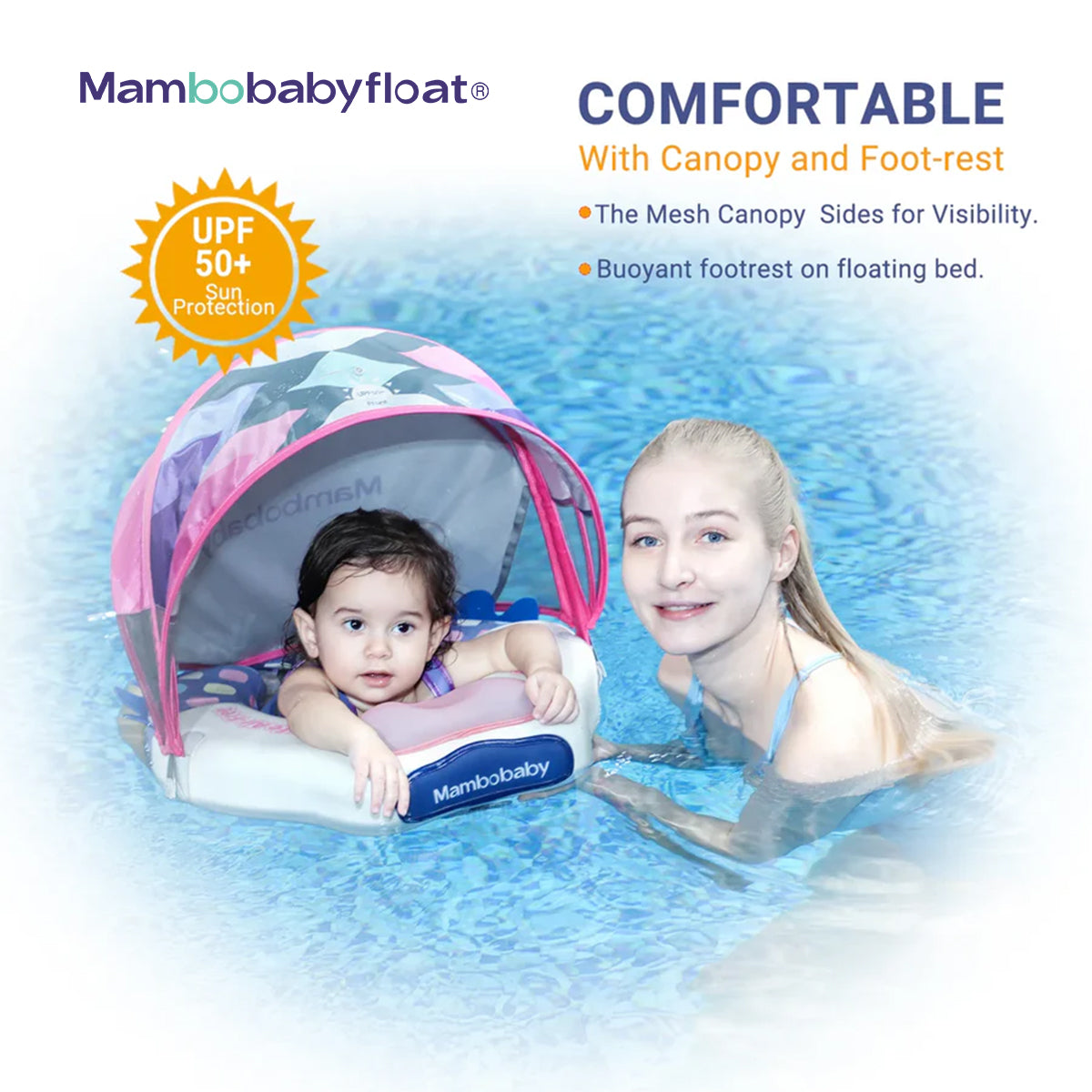 Mambobaby Float - Innovative Explorer - Seashell Pink