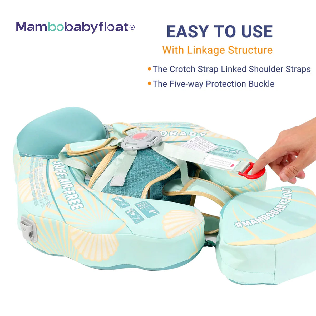 Mambobaby Float - Innovative Explorer - Seashell Green