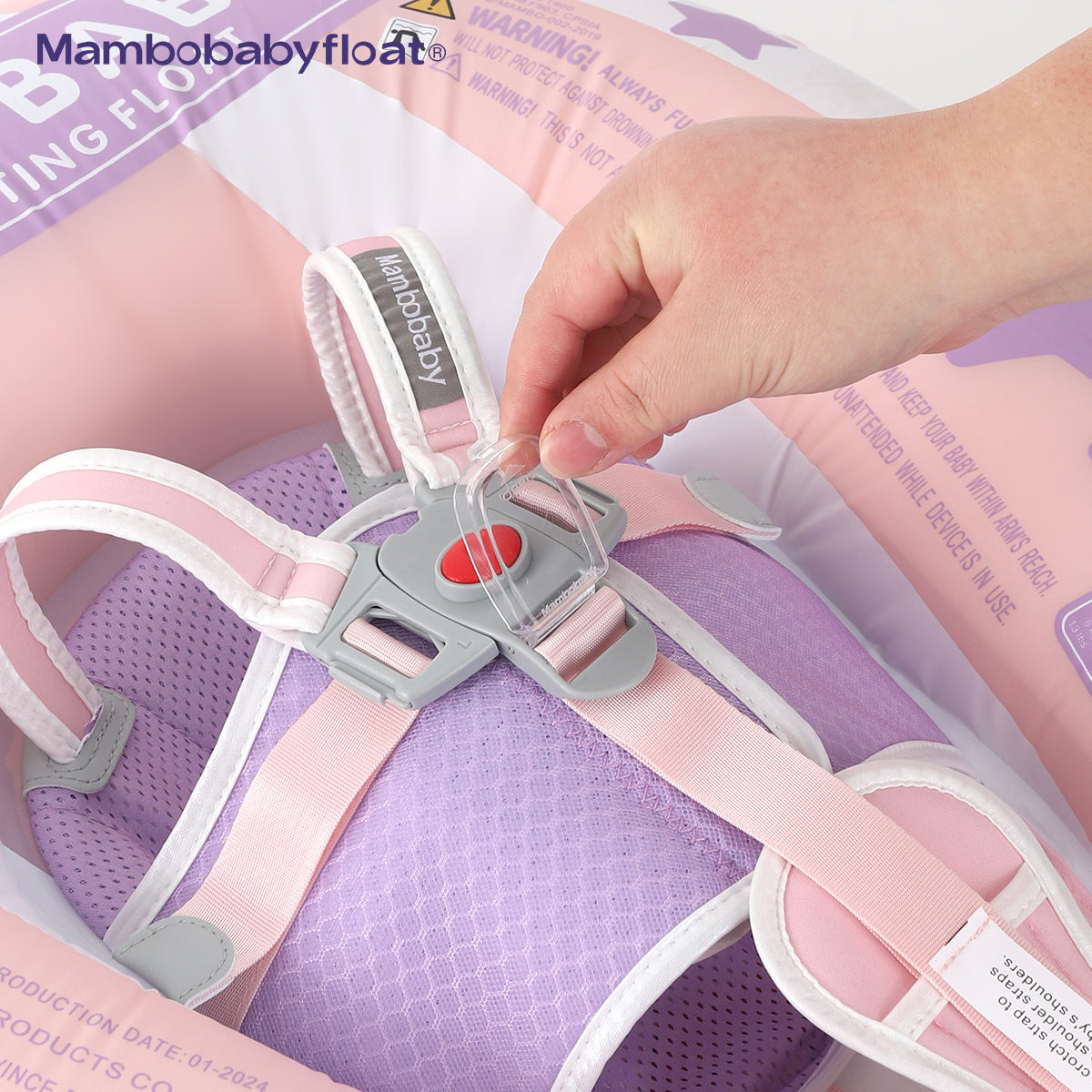 Mambobaby Float - Light Traveler - Hot Air Balloon Pink