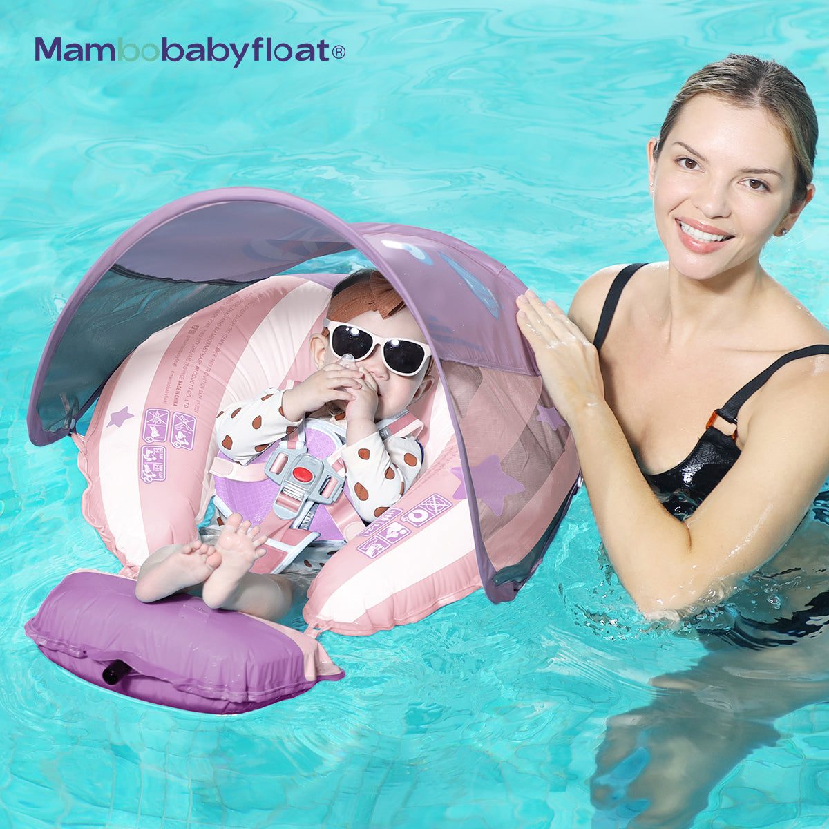 Mambobaby Float - Light Traveler - Hot Air Balloon Pink