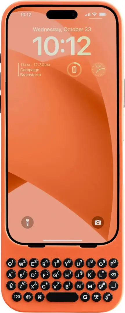Clicks - Keyboard for Apple iPhone 16 Pro - Spice