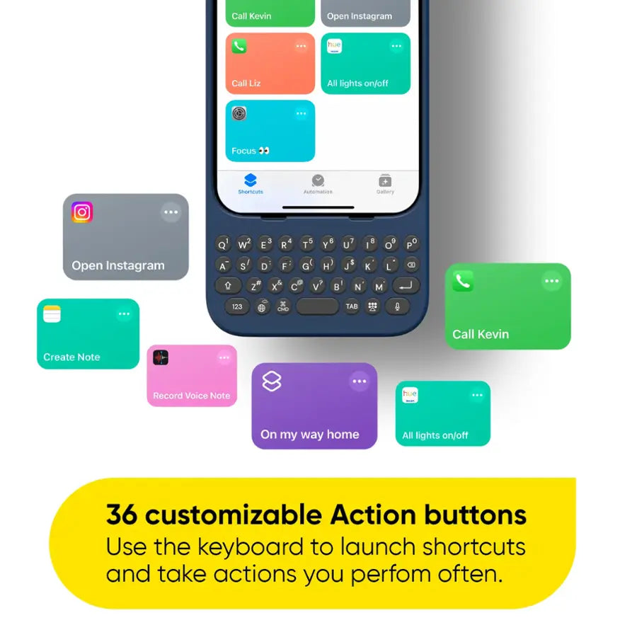 Clicks - Keyboard for Apple iPhone 15 Pro - Miami Beach