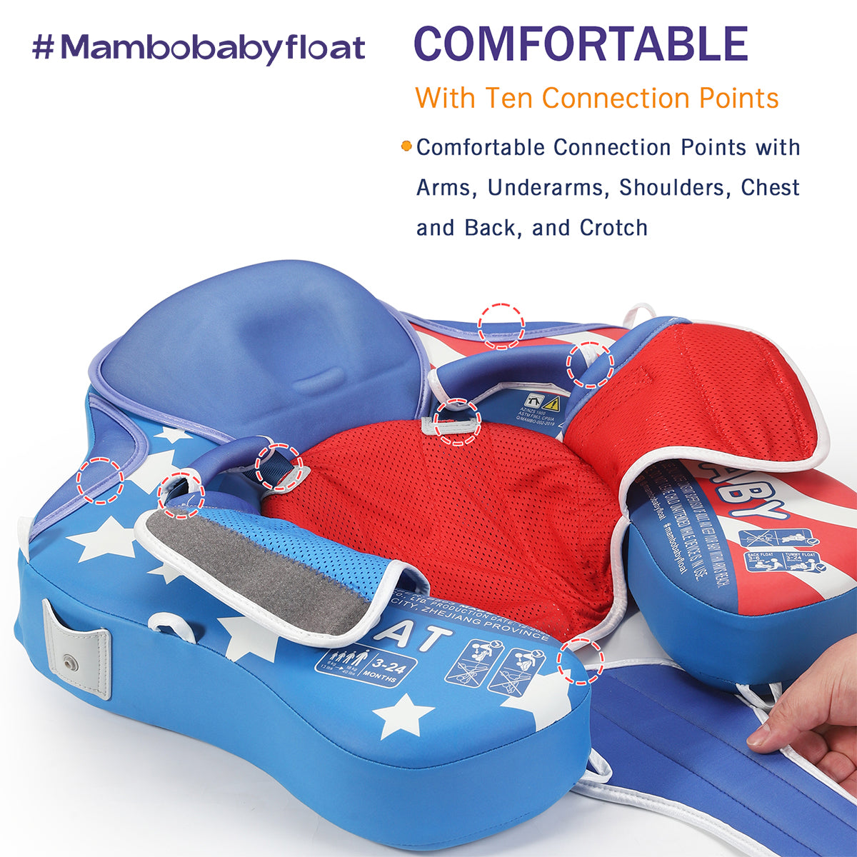 Mambobaby Float - Sunny Navigator - Flag