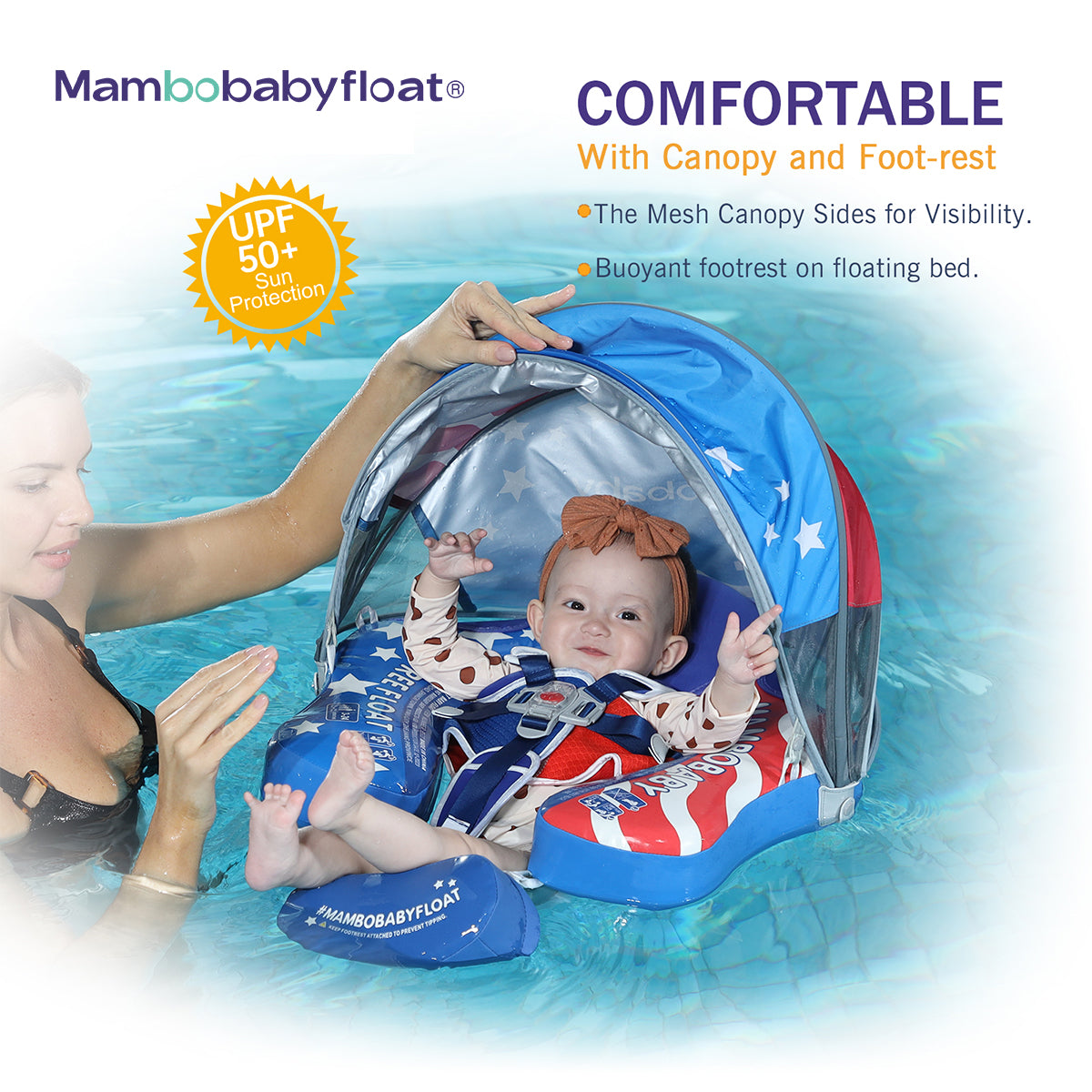 Mambobaby Float - Sunny Navigator - Flag