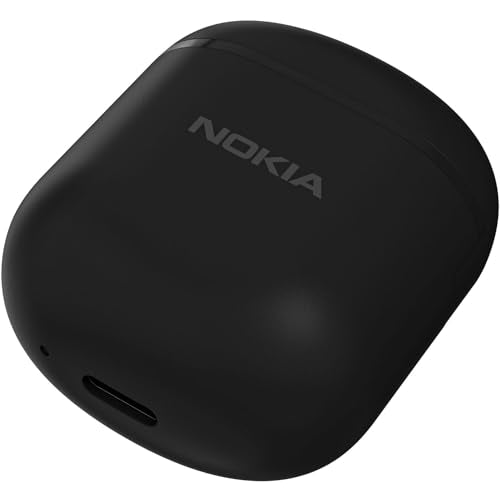Nokia Solo Bud 2 Pro Wireless Bluetooth Mono Earbud with Charging Case, Fast Pair, Multipoint Connectivity, Environment Noise Cancellation, and IPX4 Protection for Talk and Media Streaming in Black