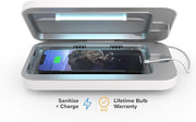 PhoneSoap Cell Phone Sanitizer Dual Universal Charger 360-Degree UV-C Light Sanitizer (White) (Copy)